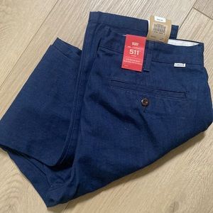 NWT! Levi’s 511 Chino in Indigo